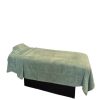 150x220 cm outlet yeşil battal spa masaj sedye havlusu